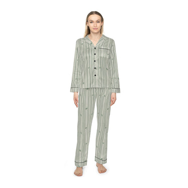 Women's Satin Pajamas (AOP)