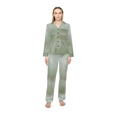 Women's Satin Pajamas (AOP)