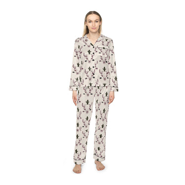 Halloween-Women's Satin Pajamas