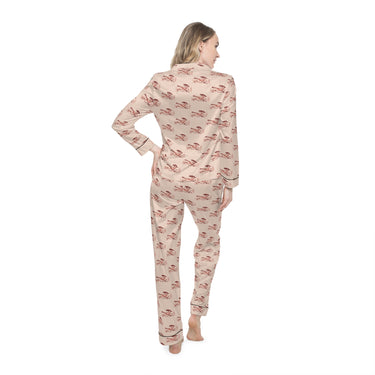 Women's Satin Pajamas (AOP)