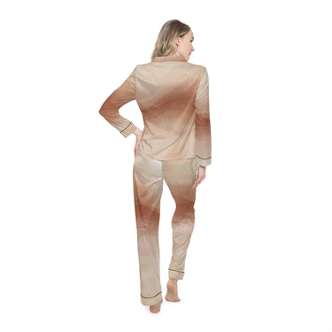 Women's Satin Pajamas (AOP)