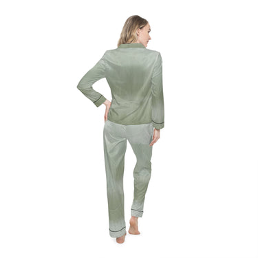 Women's Satin Pajamas (AOP)