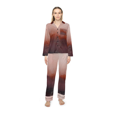 Women's Satin Pajamas (AOP)