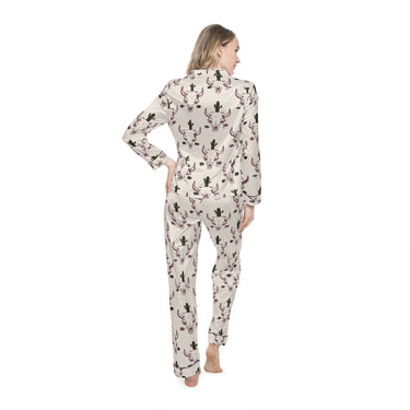 Halloween-Women's Satin Pajamas