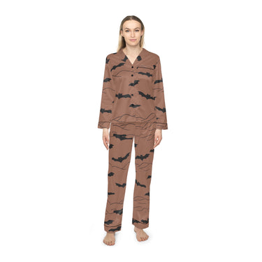 Halloween-Women's Satin Pajamas