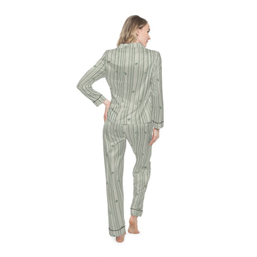 Women's Satin Pajamas (AOP)